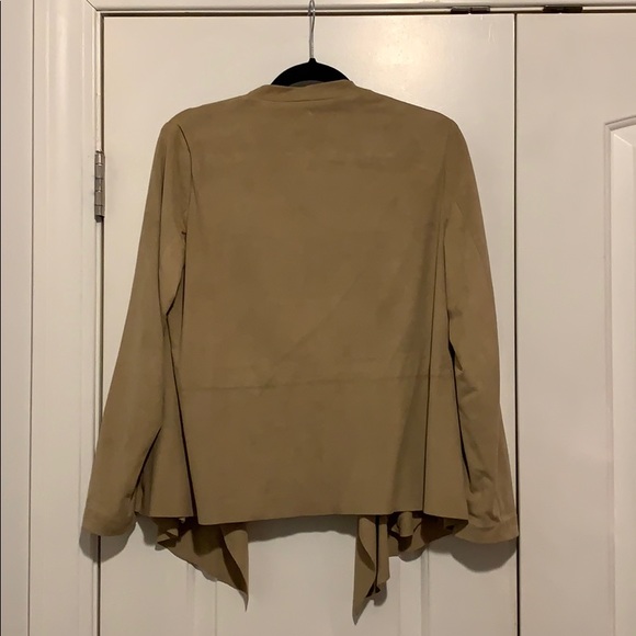 Zara basic tan jacket - Picture 3 of 4